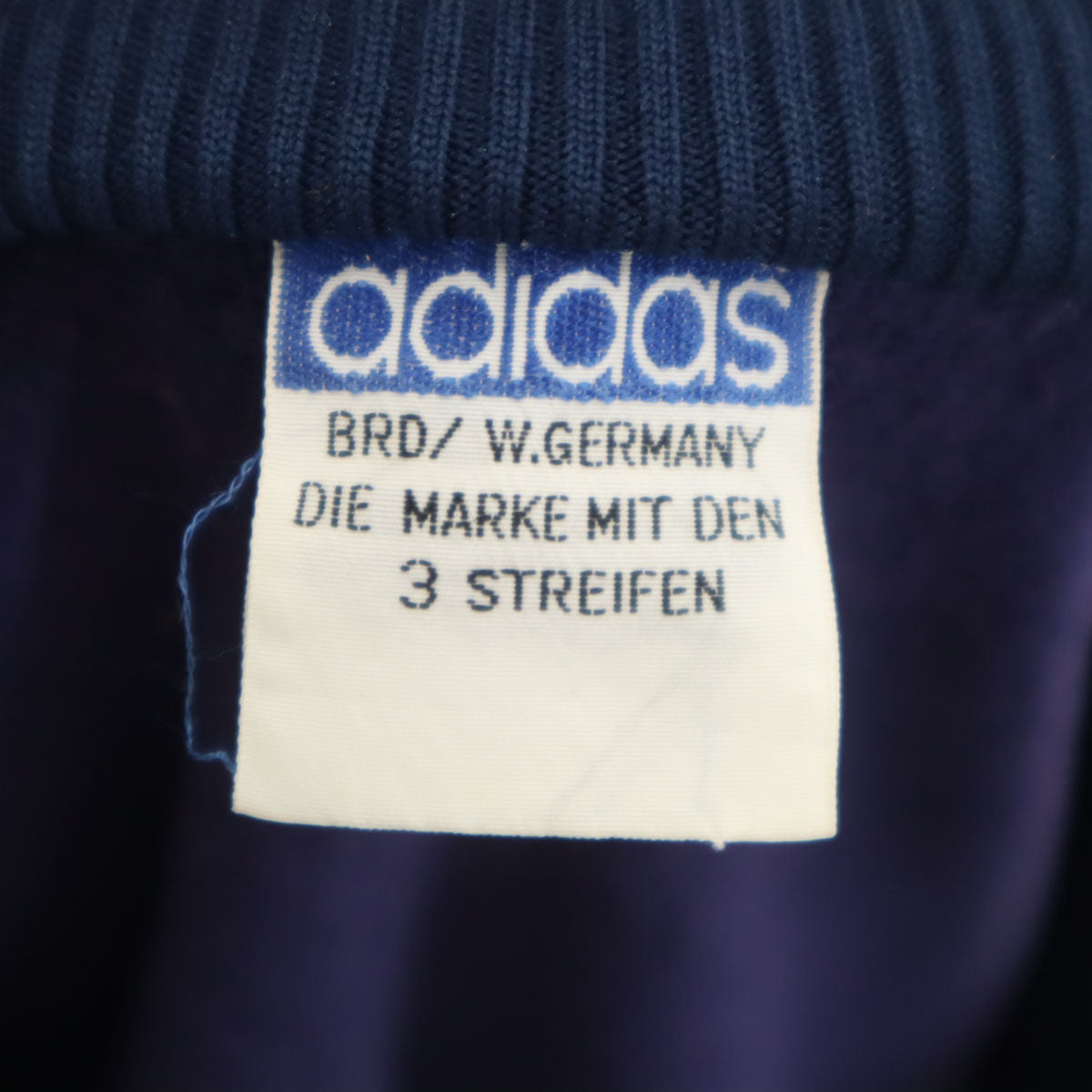 adidas アディダス 70s 西ドイツタグ ヴィンテージ トラックジャケット O ネイビー デサント ジャージ メンズ