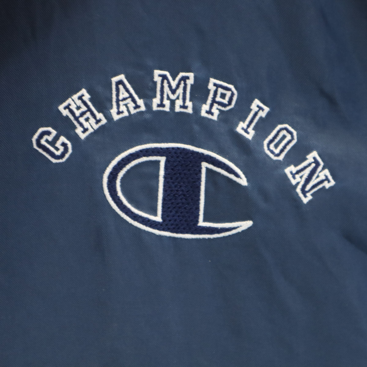 Champion チャンピオン 90s オールド ナイロンジャケット L ネイビー メンズ