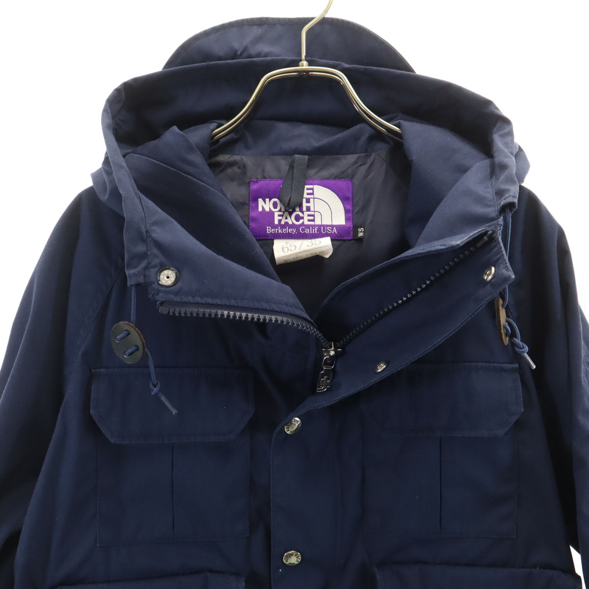THE NORTH FACE ノースフェイス パープルレーベル 65/35 ベイヘッドクロス マウンテンパーカー WS ネイビー NP2701N アウトドア レディース