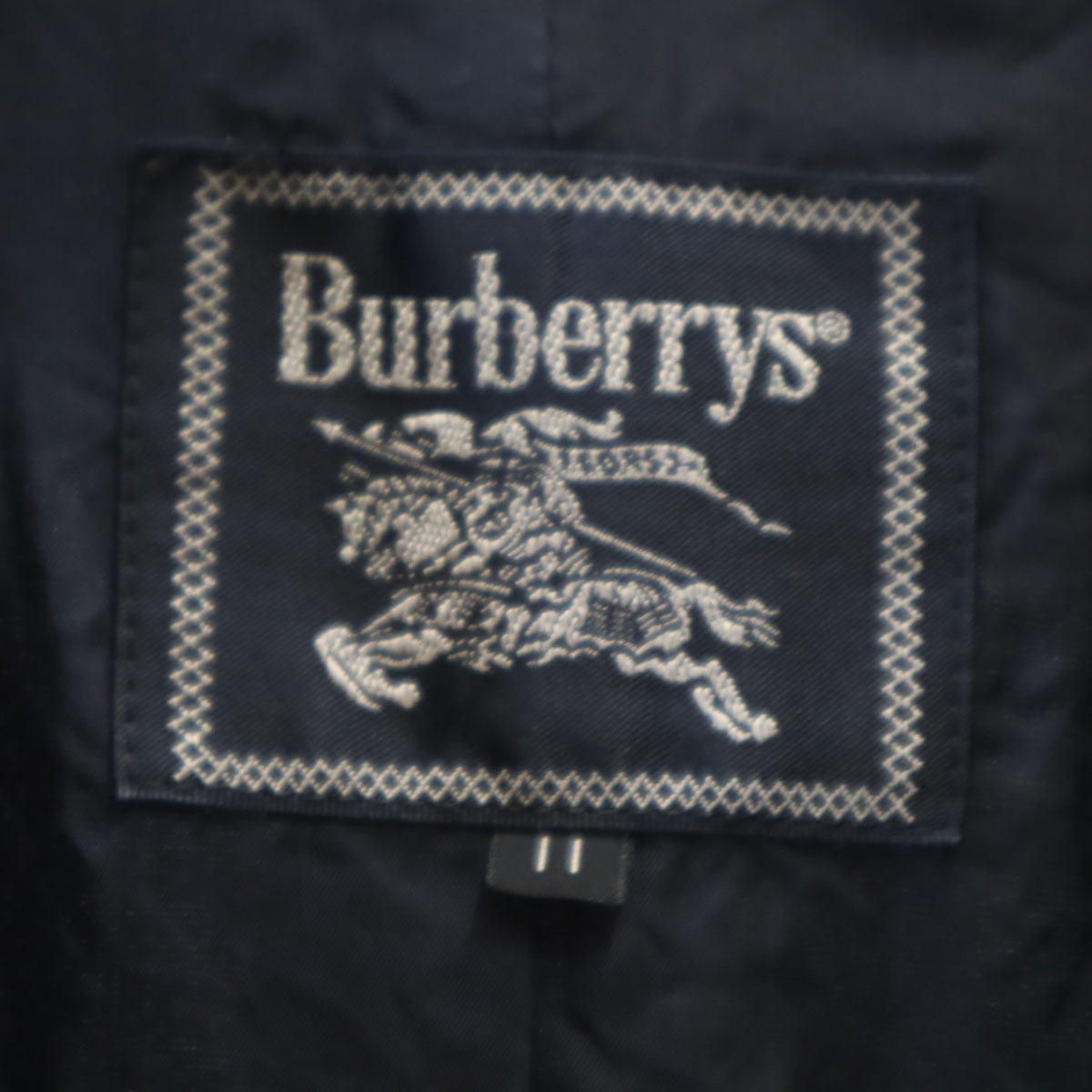 Burberrys バーバリーズ 90s オールド テーラードジャケット 11 ネイビー レディース