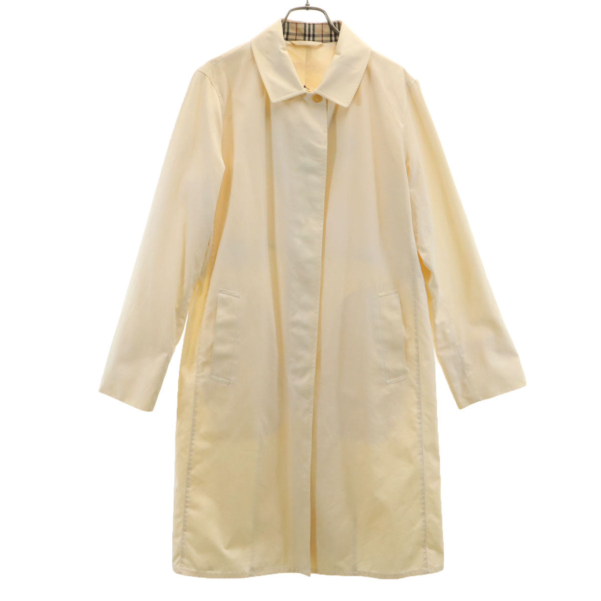 BURBERRY LONDON バーバリーロンドン ステンカラーコート 11 生成り 三陽商会 レディース