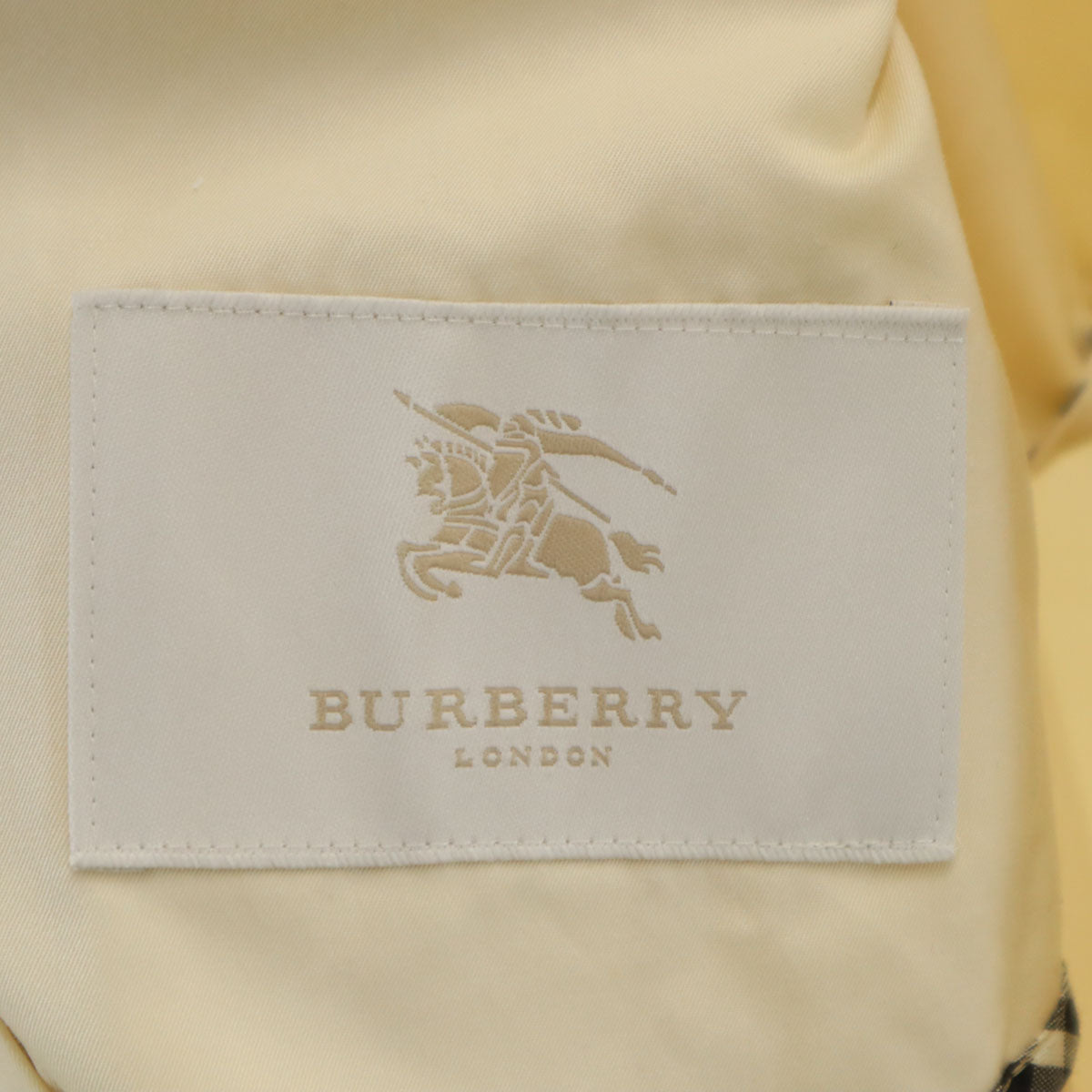 BURBERRY LONDON バーバリーロンドン ステンカラーコート 11 生成り 三陽商会 レディース