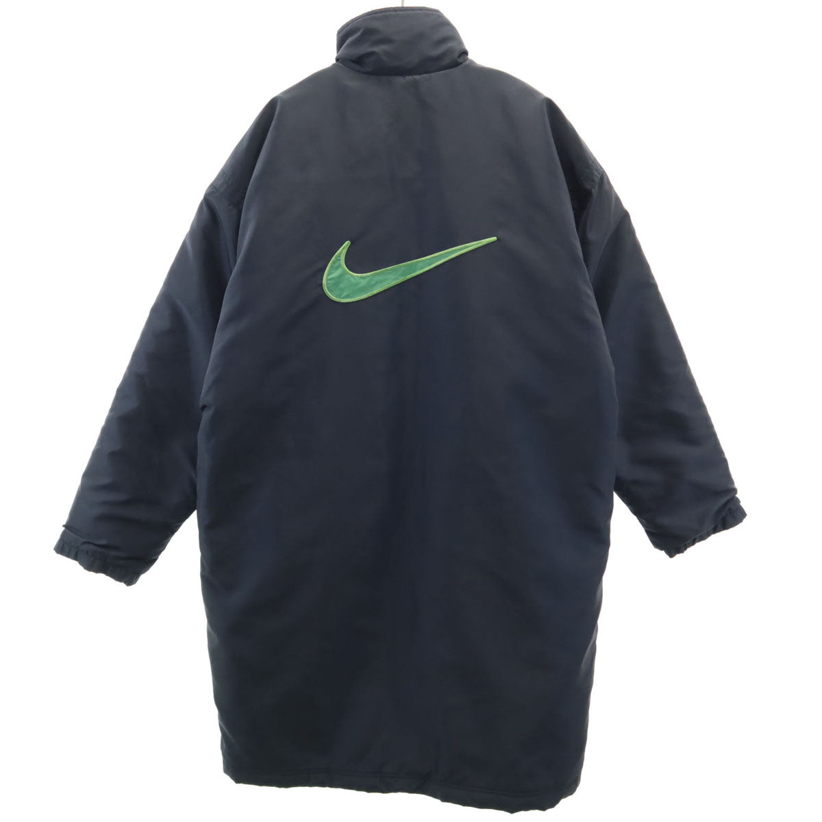 NIKE ナイキ 90s 00s オールド 白タグ ダウンコート M ブラック スウォッシュ メンズ