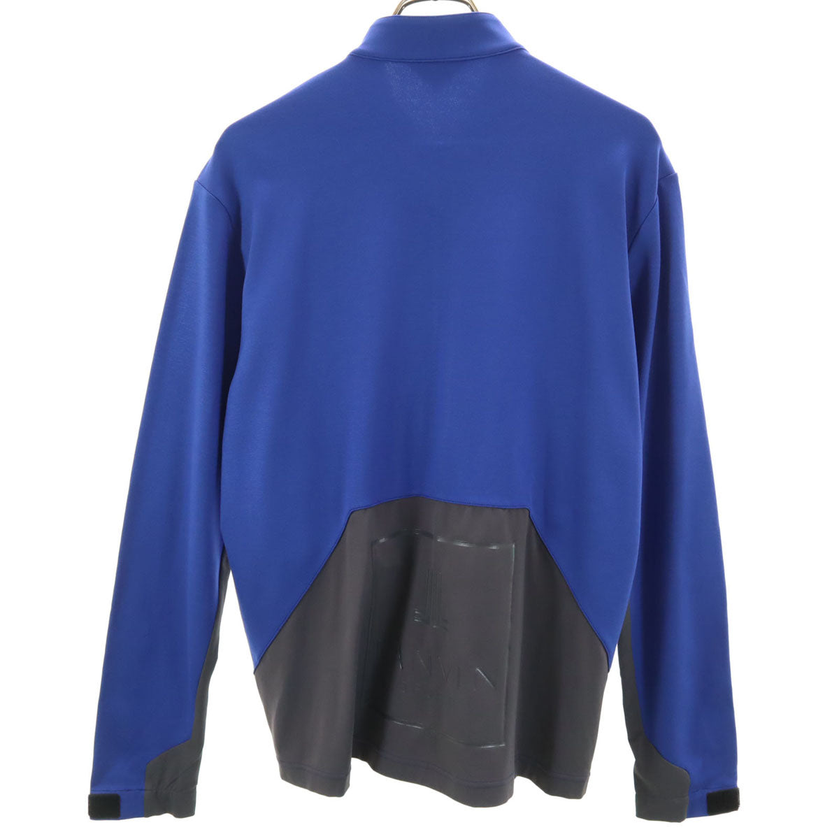 美品 LANVIN SPORT ランバンスポール 日本製 トラックジャケット 40 青紫 メンズ