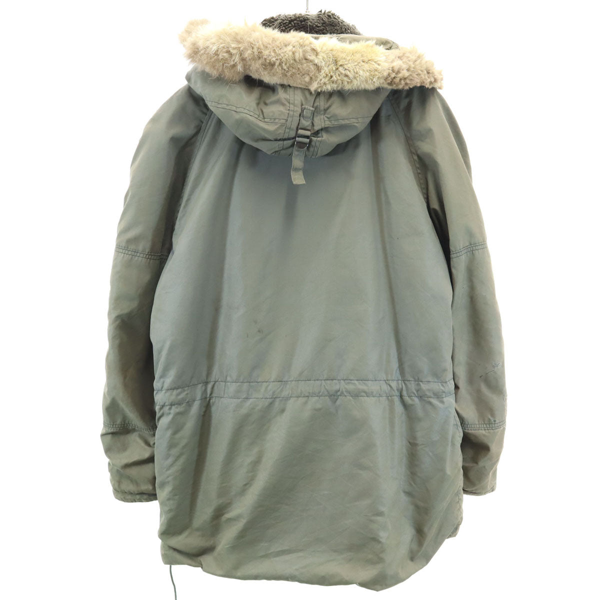 US ARMY アメリカ軍 60s ヴィンテージ コンマージップ コヨーテファー N-3B フライトジャケット カーキ メンズ