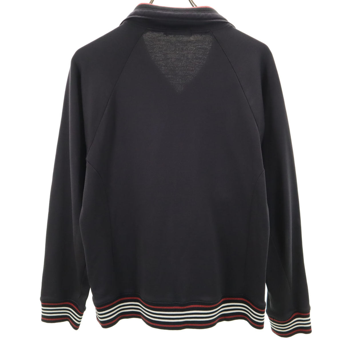 BURBERRY BLACK LABEL バーバリーブラックレーベル 日本製 トラックジャケット 2 チャコールグレー 三陽商会 メンズ