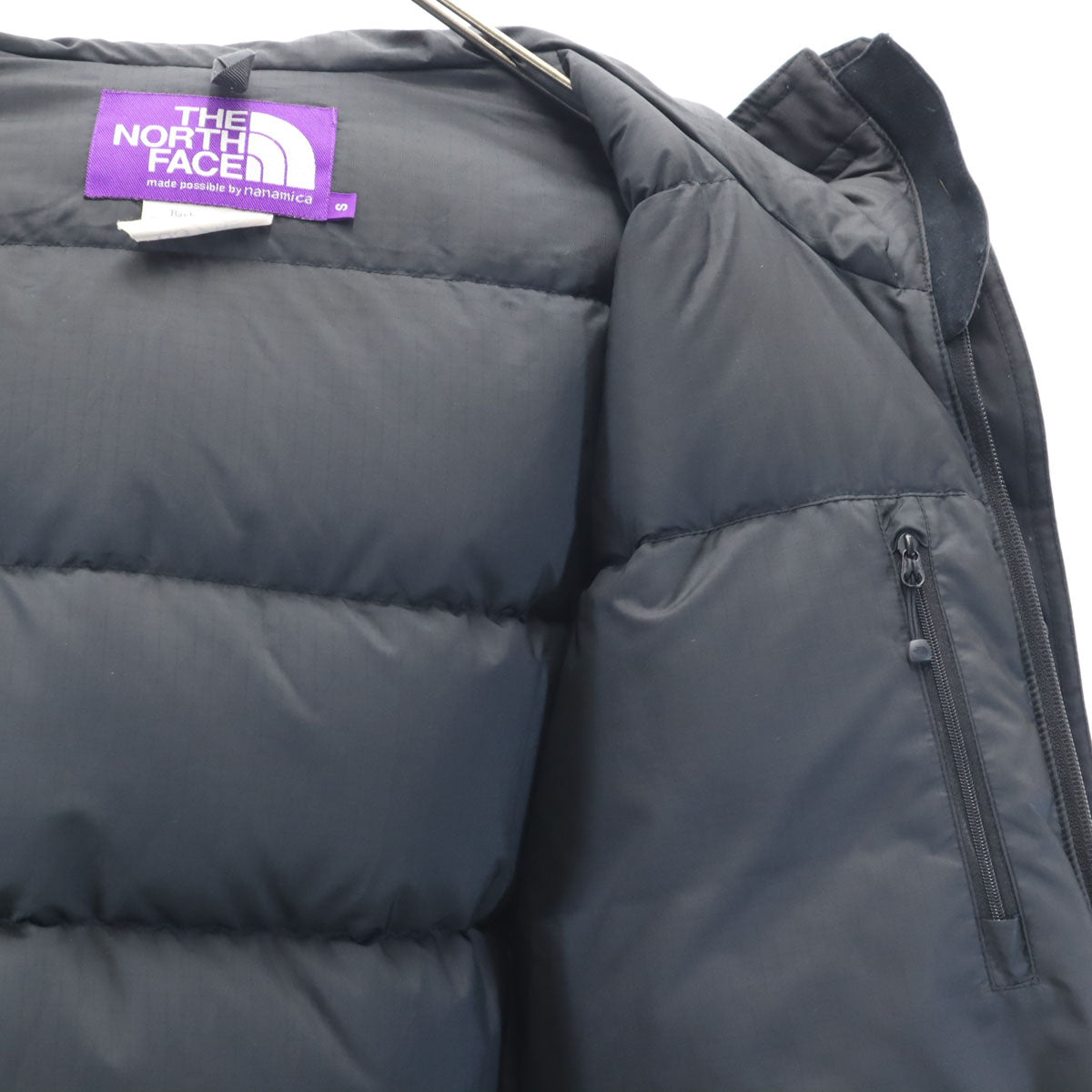 THE NORTH FACE ザノースフェイス ベイヘッドクロス タロンジップ ダブルジップ ダウンジャケット S ブラック フーディー メンズ