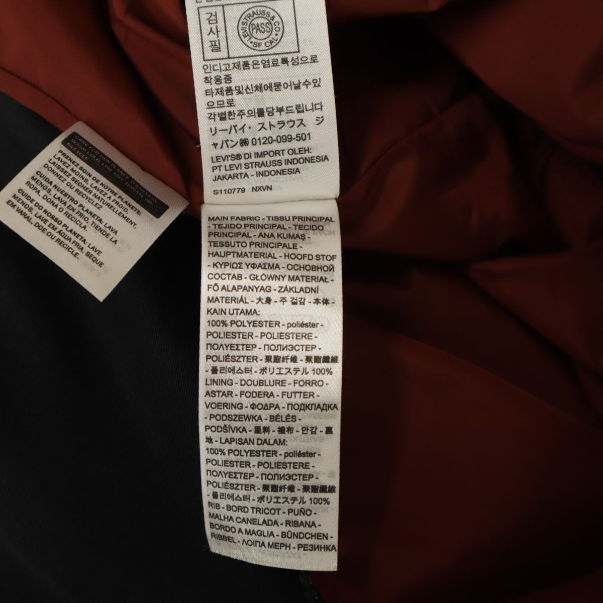 Levi's リーバイス ブルゾン L ブラック系 メンズ