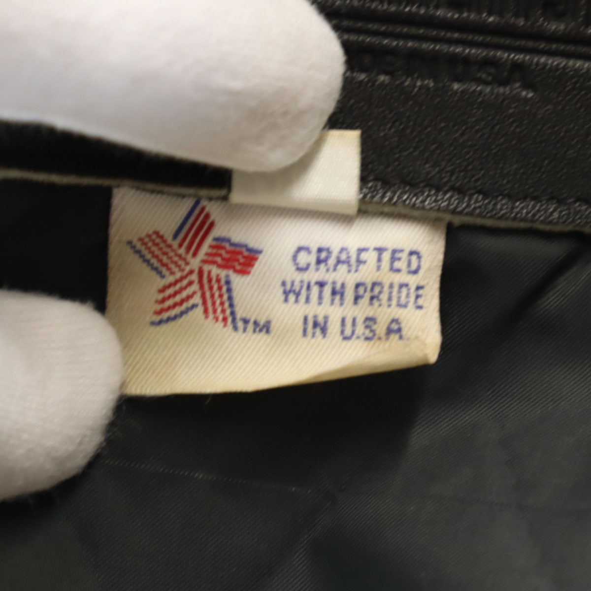 BRANDED GARMENTS ブランデッドガーメンツ 80s USA製 ヴィンテージ 本革レザー ダブルライダースジャケット 36 ブラック メンズ