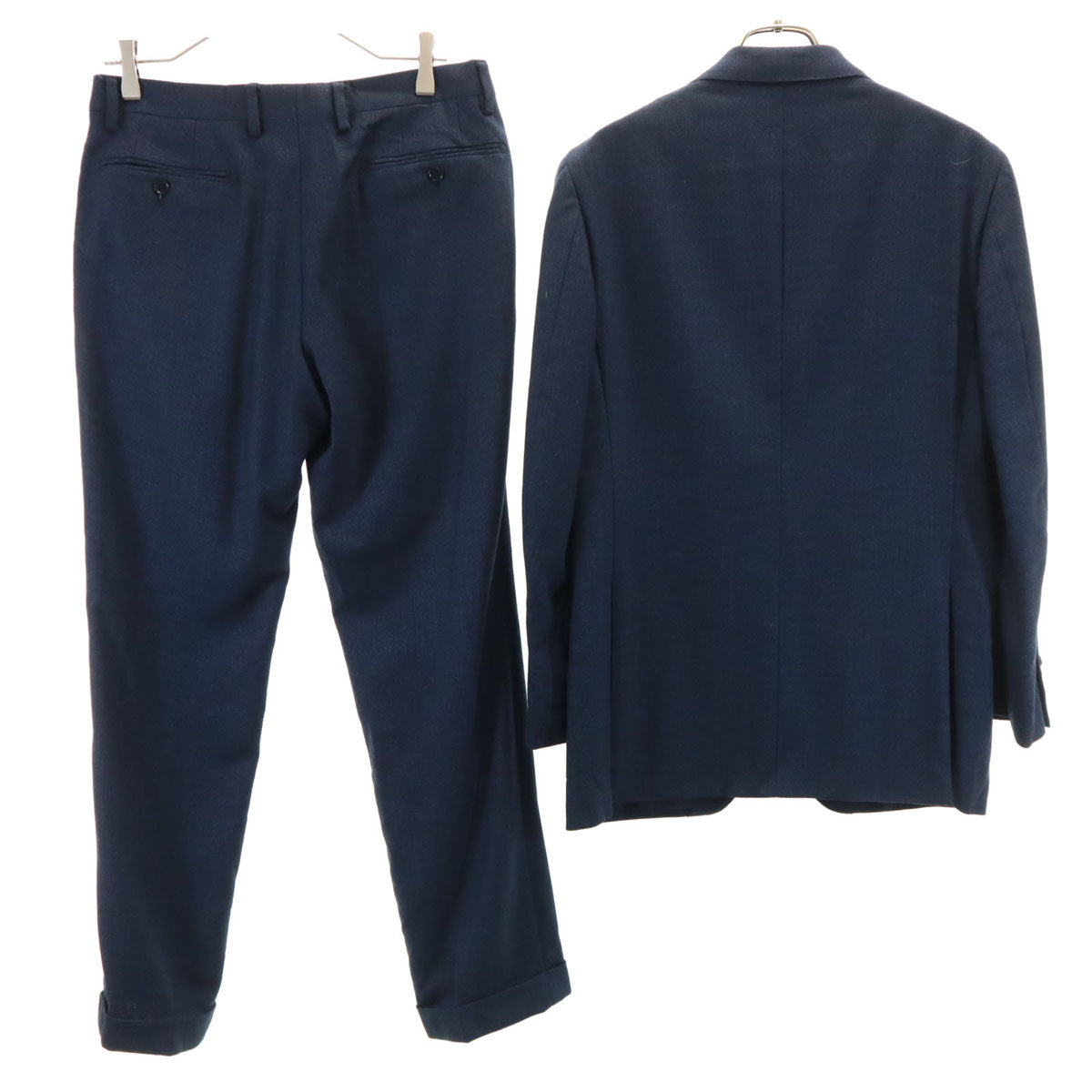 green label relaxing グリーンレーベルリラクシング パンツスーツ 上下 セットアップ 46 ネイビー UNITED ARROWS メンズ