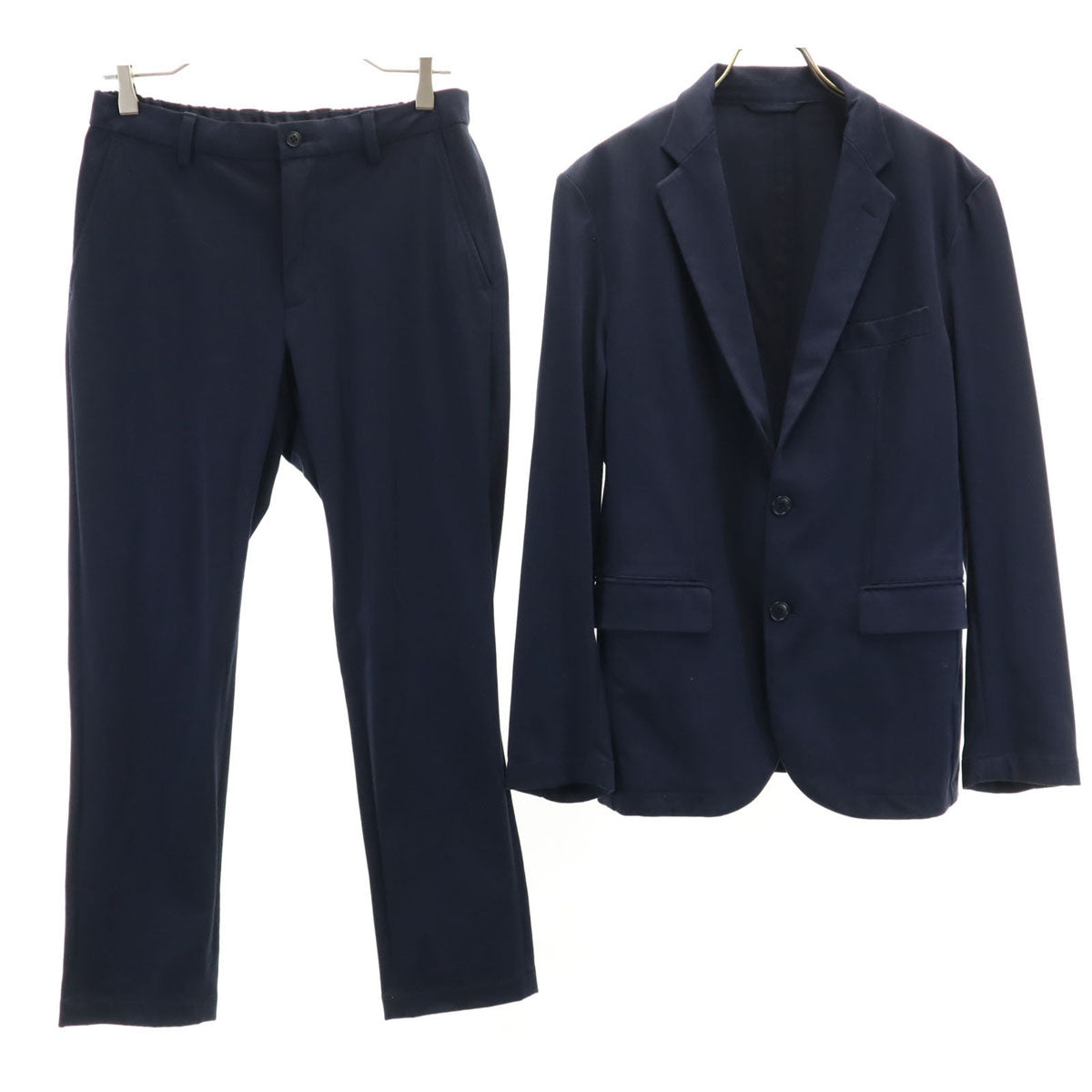 green label relaxing グリーンレーベルリラクシング パンツスーツ 上下 セットアップ S ネイビー UNITED ARROWS メンズ