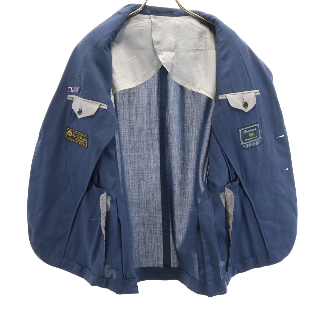 Global Style グローバルスタイル パンツスーツ 上下 セットアップ ブルー系 メンズ