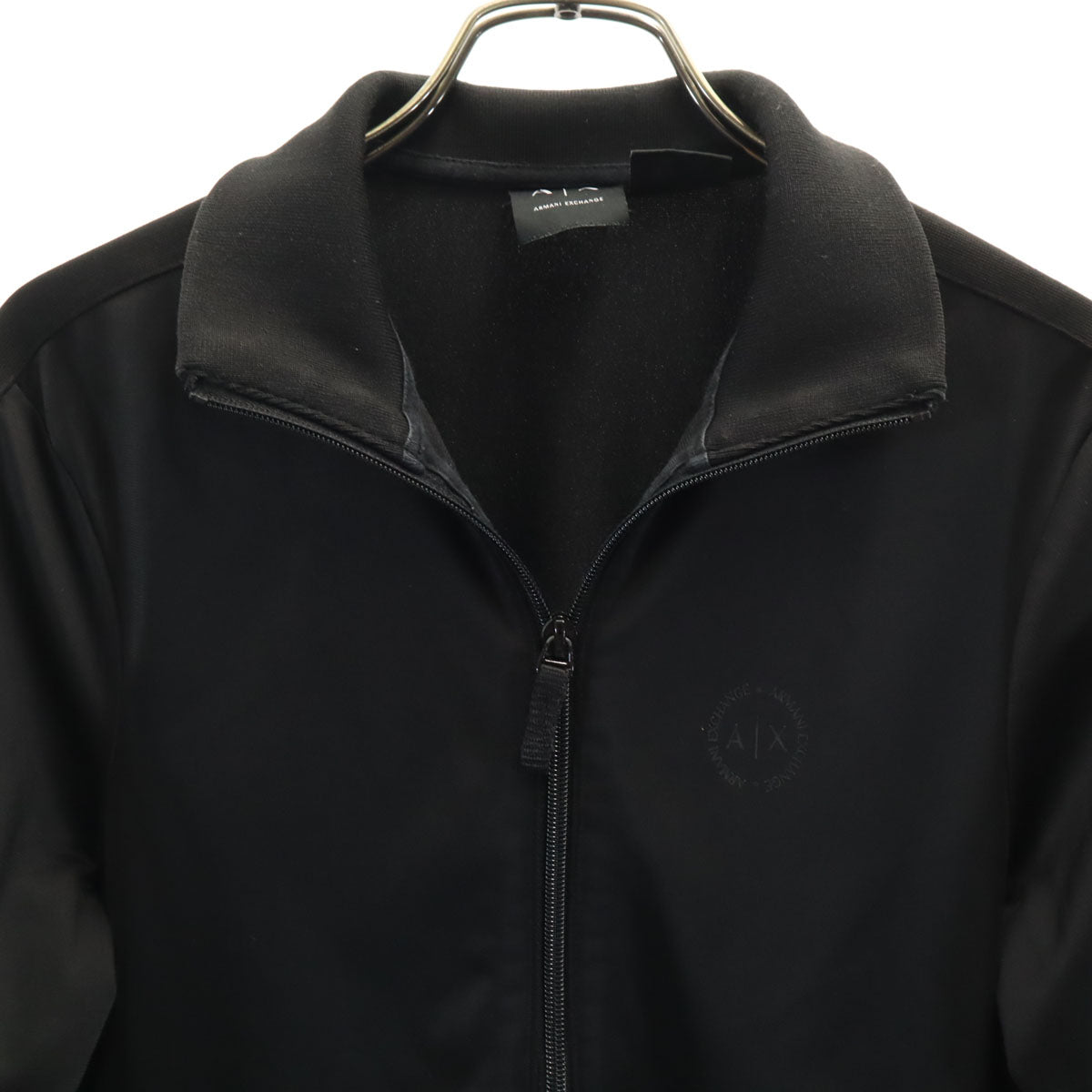 ARMANI EXCHANGE アルマーニエクスチェンジ トラックジャケット XS ブラック ジャージ メンズ
