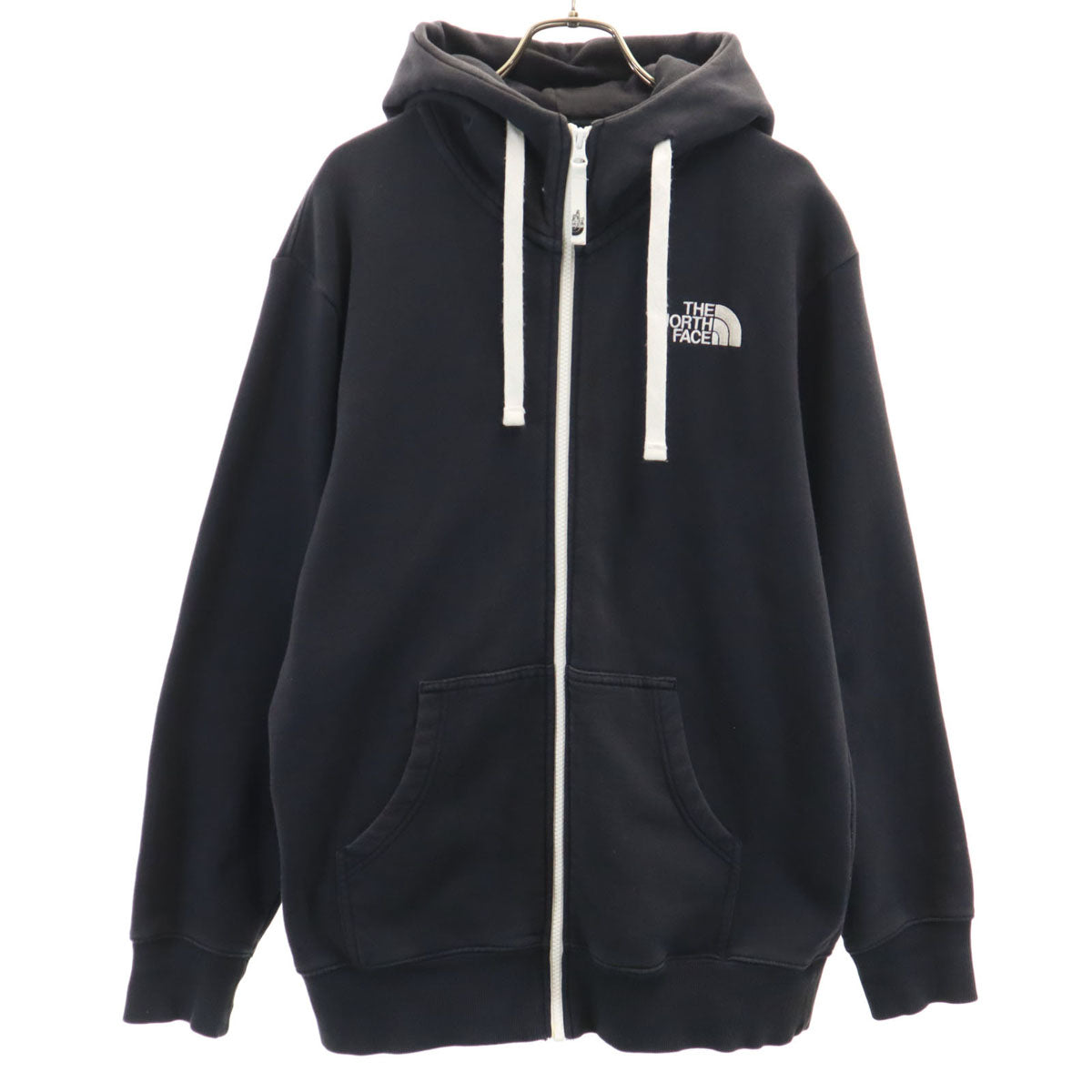 THE NORTH FACE ノースフェイス 長袖 リアビュー スウェット ジップパーカー M ブラック NT11530 アウトドア メンズ