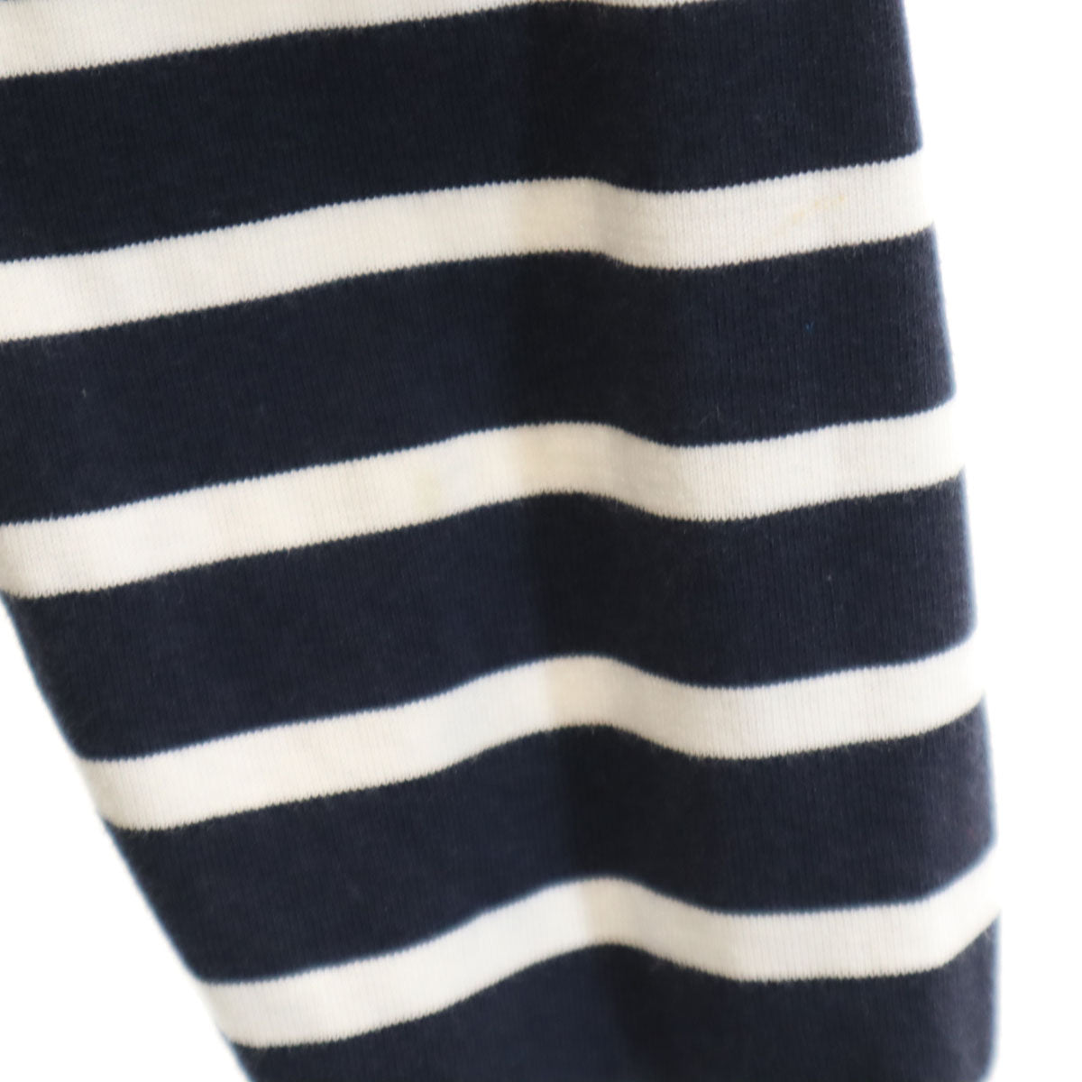 BLUE LABEL CRESTBRIDGE ブルーレーベルクレストブリッジ ボーダー柄 7分袖 カットソー 38 ネイビー トップス レディース