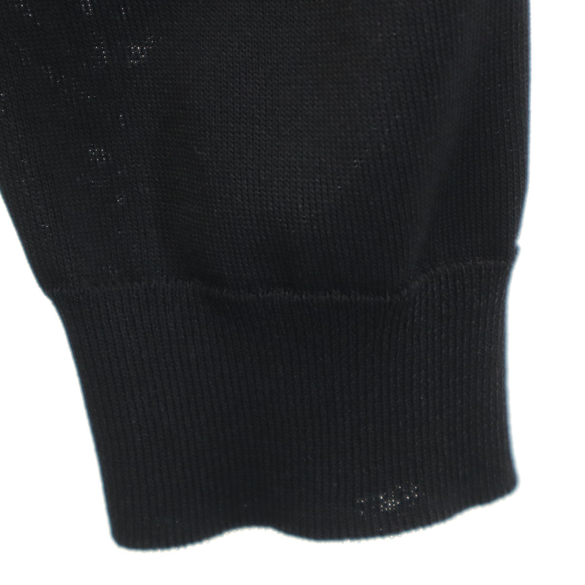 LANVIN LA COLLECTION ランバンコレクション 日本製 長袖 カーディガン 40 ブラック レディース