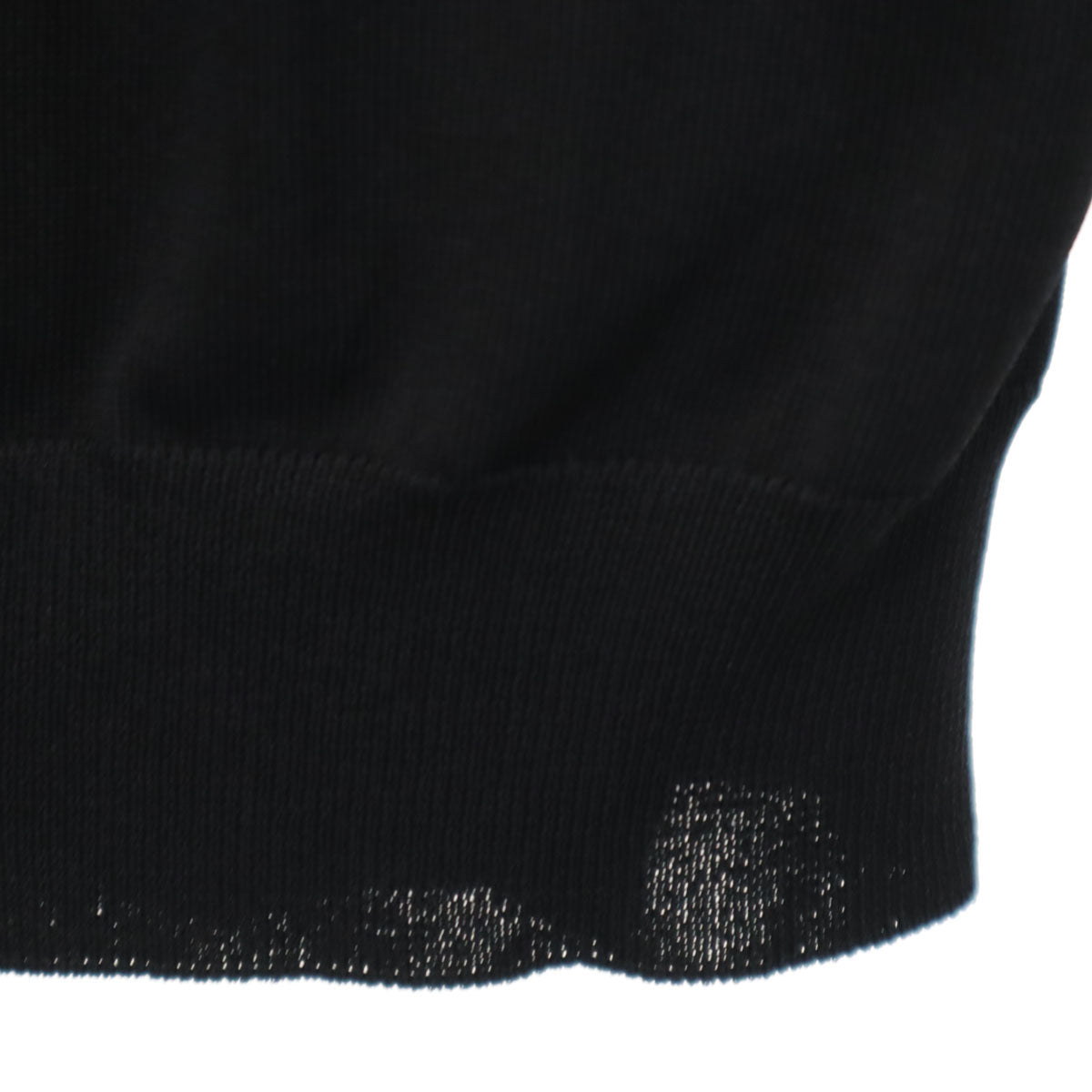 LANVIN LA COLLECTION ランバンコレクション 日本製 長袖 カーディガン 40 ブラック レディース