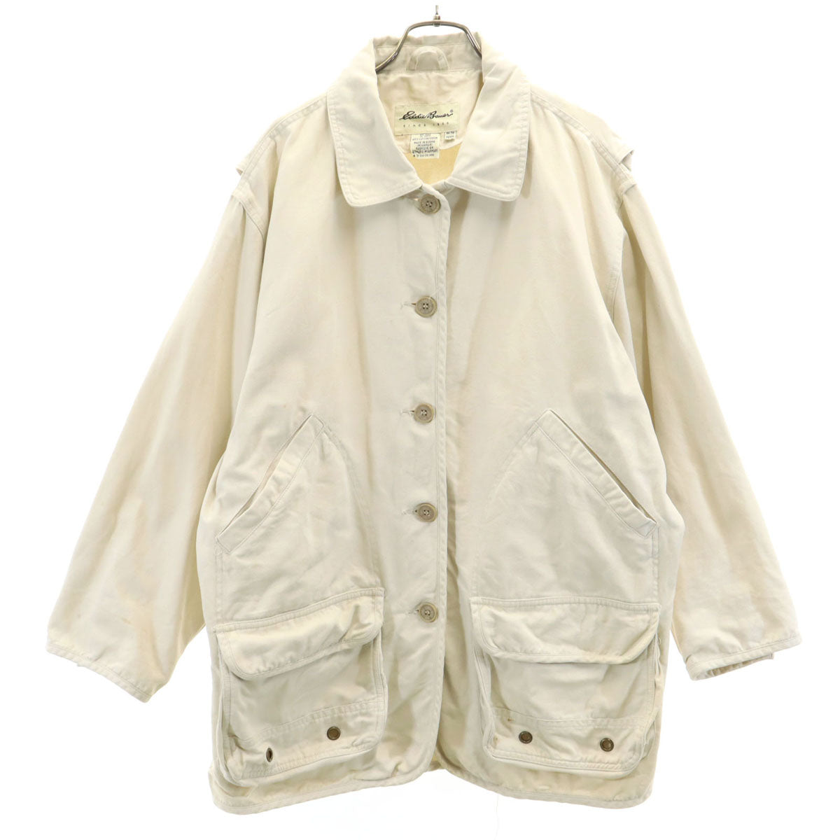 Eddie Bauer エディーバウアー ジャケット M アイボリー系 レディース