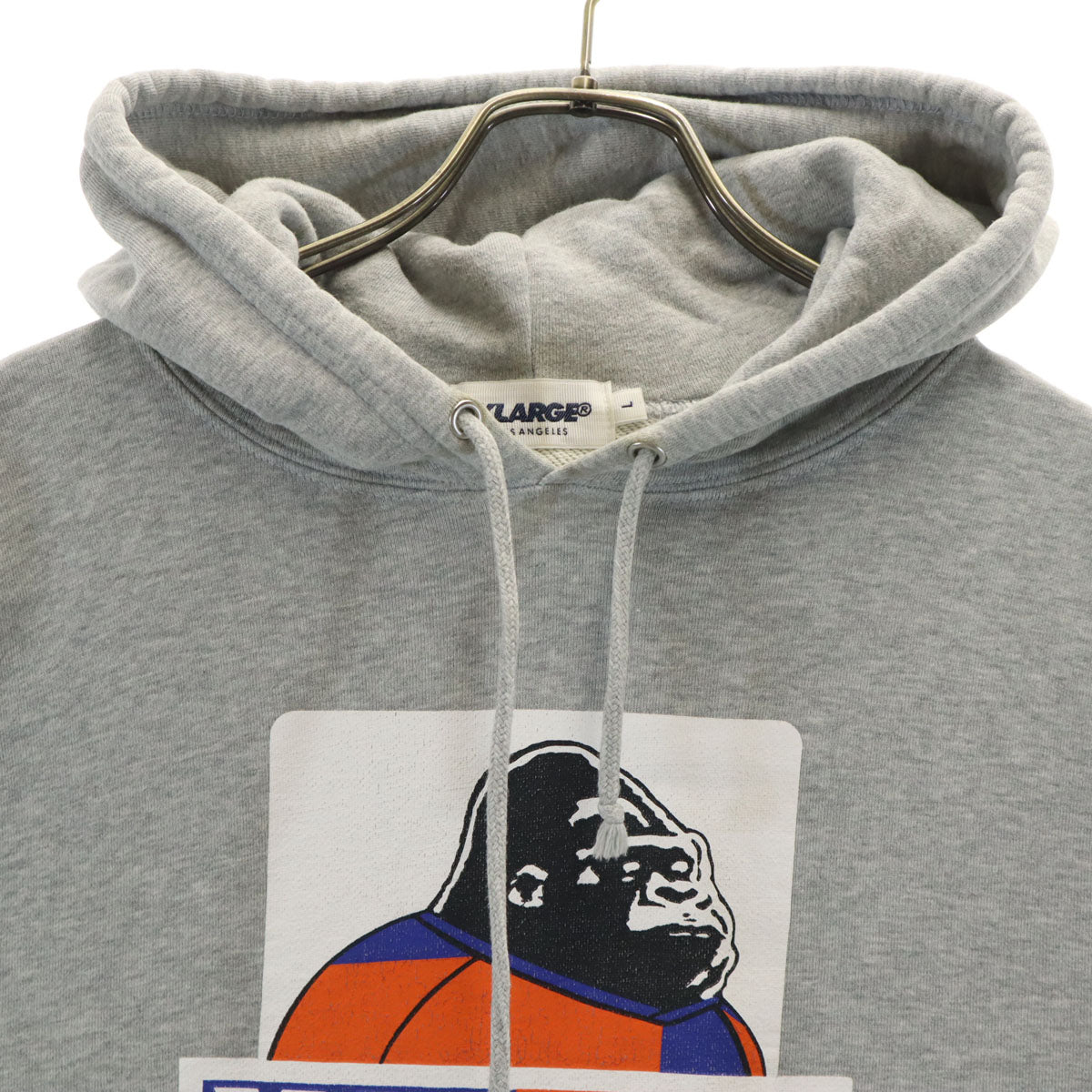 XLARGE エクストララージ 長袖 パーカー L グレー メンズ