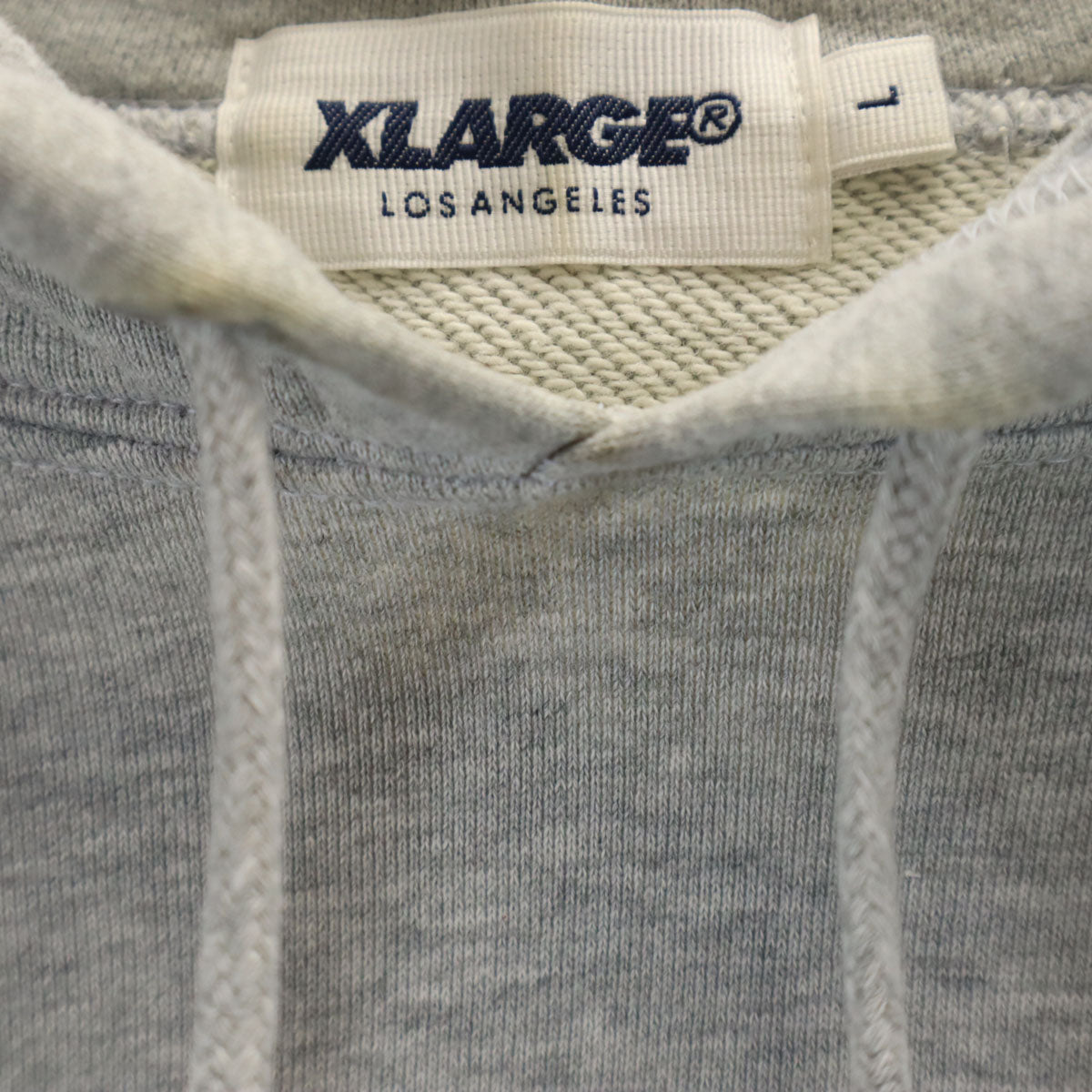 XLARGE エクストララージ 長袖 パーカー L グレー メンズ