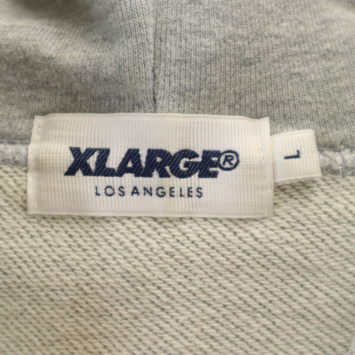 XLARGE エクストララージ 長袖 パーカー L グレー メンズ