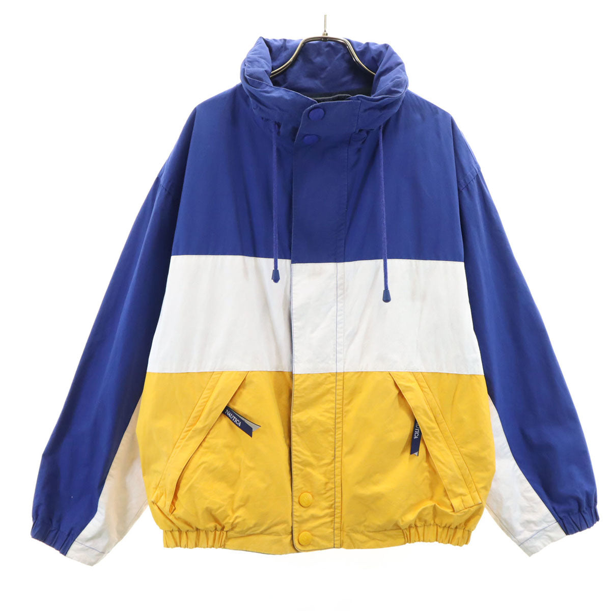 NAUTICA ノーティカ 90s リバーシブル オールド ジャケット S ネイビー系 メンズ