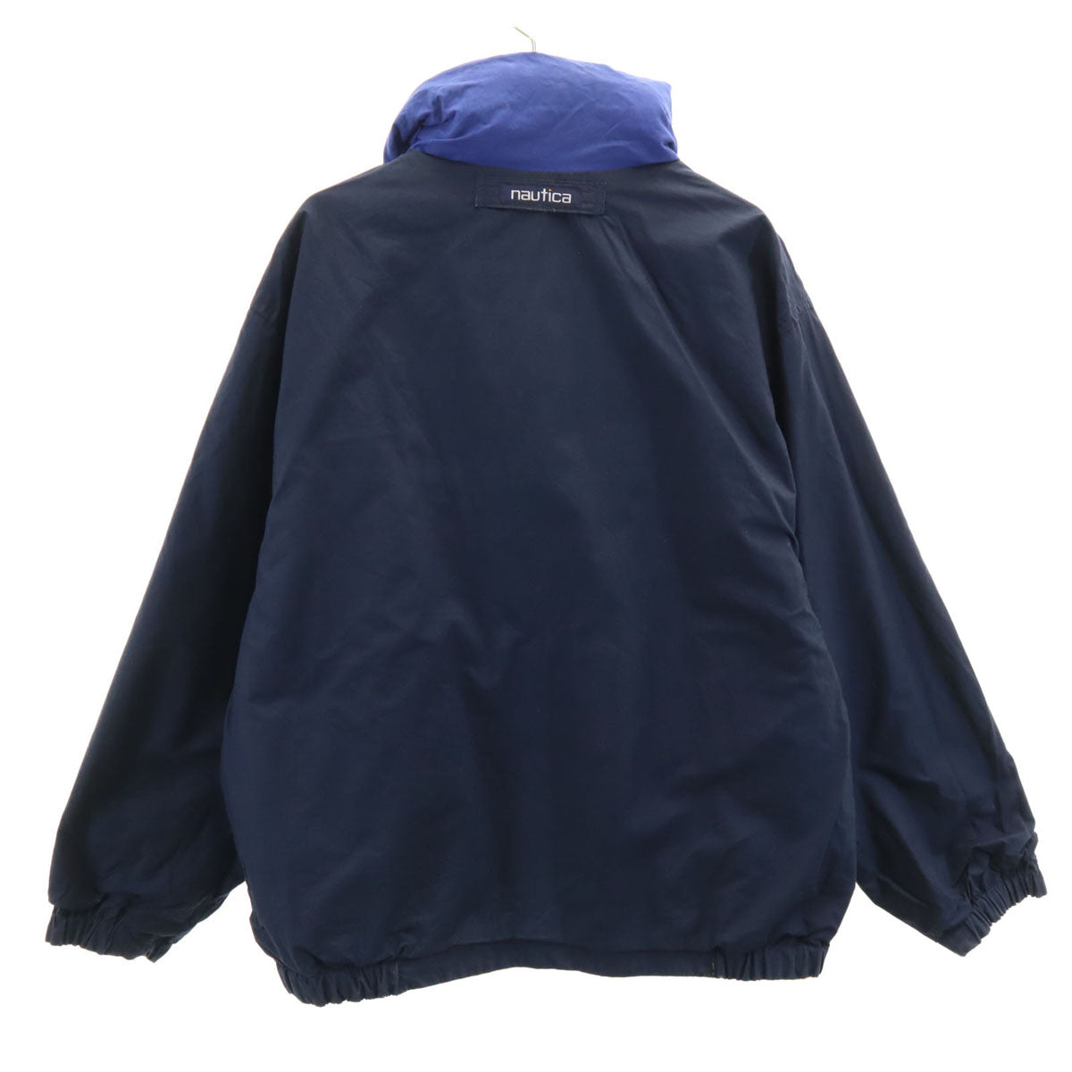 NAUTICA ノーティカ 90s リバーシブル オールド ジャケット S ネイビー系 メンズ
