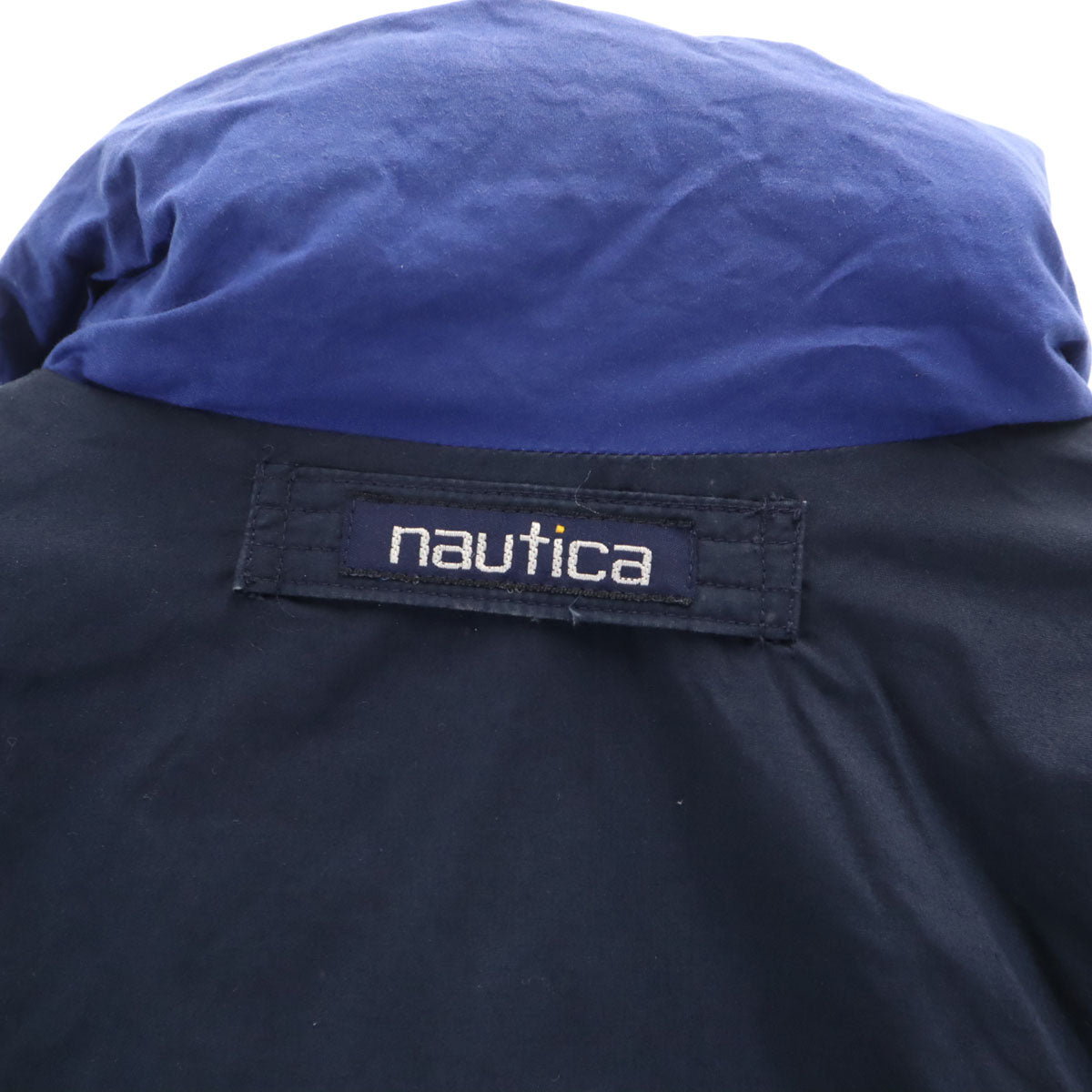 NAUTICA ノーティカ 90s リバーシブル オールド ジャケット S ネイビー系 メンズ