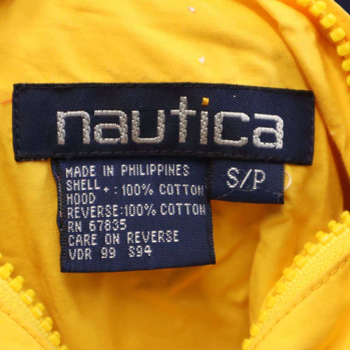 NAUTICA ノーティカ 90s リバーシブル オールド ジャケット S ネイビー系 メンズ