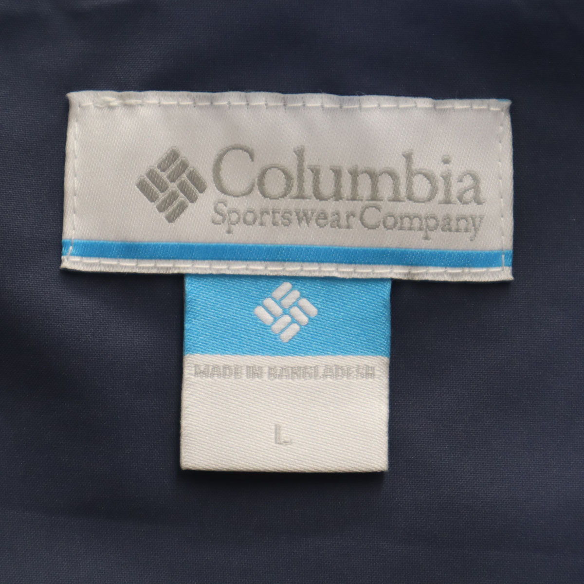 Columbia コロンビア ブロッサムパーク レインジャケット L ネイビー アウトドア 裏メッシュ レディース