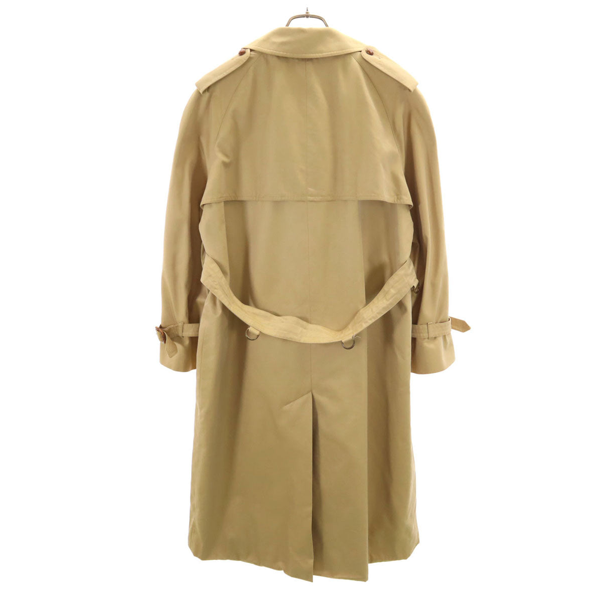 Aquascutum アクアスキュータム 80s 90s オールド トレンチコート ベージュ レディース