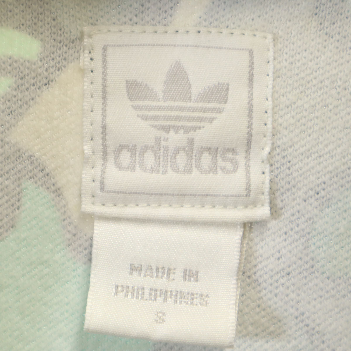 adidas Originals アディダスオリジナルス カモフラ柄 セーフティ トラックジャケット S/M グリーン系 ジャージ メンズ