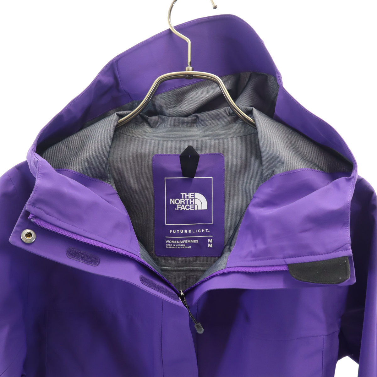 THE NORTH FACE ノースフェイス ドリズル ジャケット M パープル NPW12014 アウトドア レイン レディース