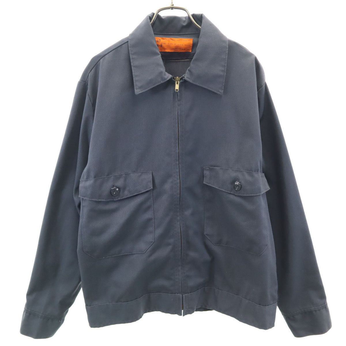 USA製 ワークジャケット M チャコールグレー IDEALジップ メンズ