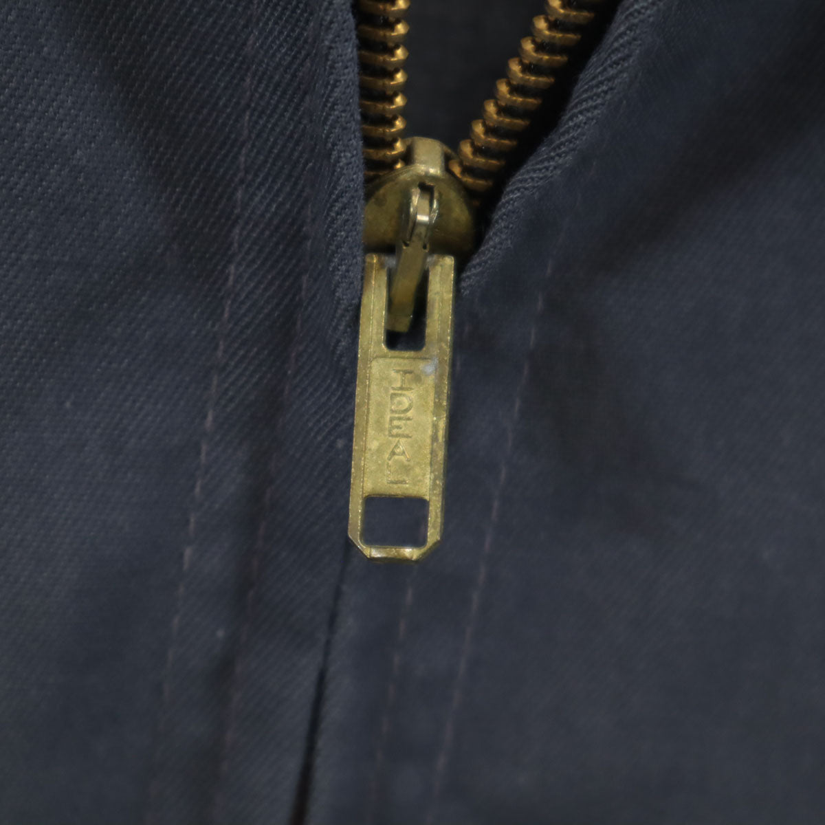 USA製 ワークジャケット M チャコールグレー IDEALジップ メンズ