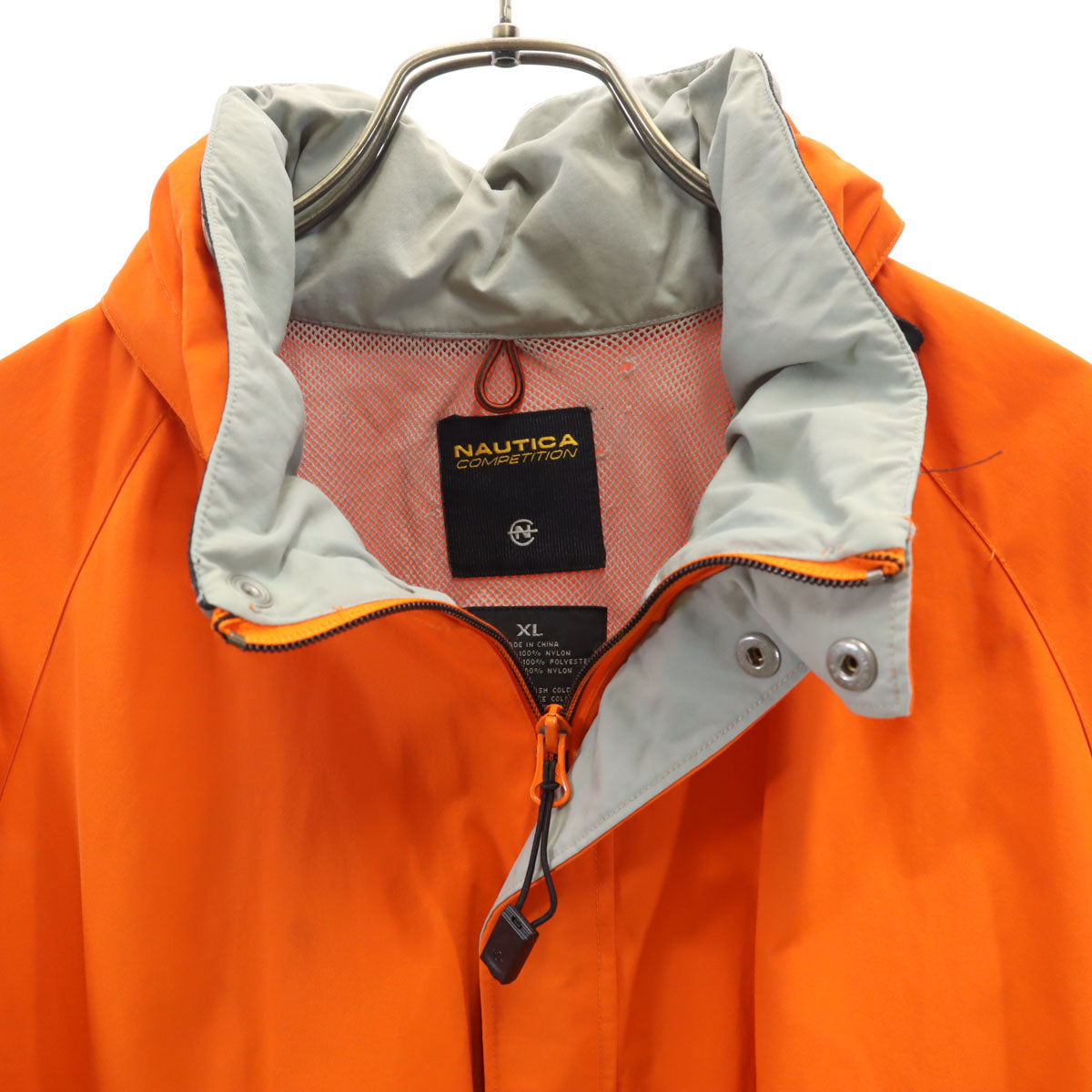 NAUTICA ノーティカ ジャケット XL オレンジ 裏メッシュ メンズ