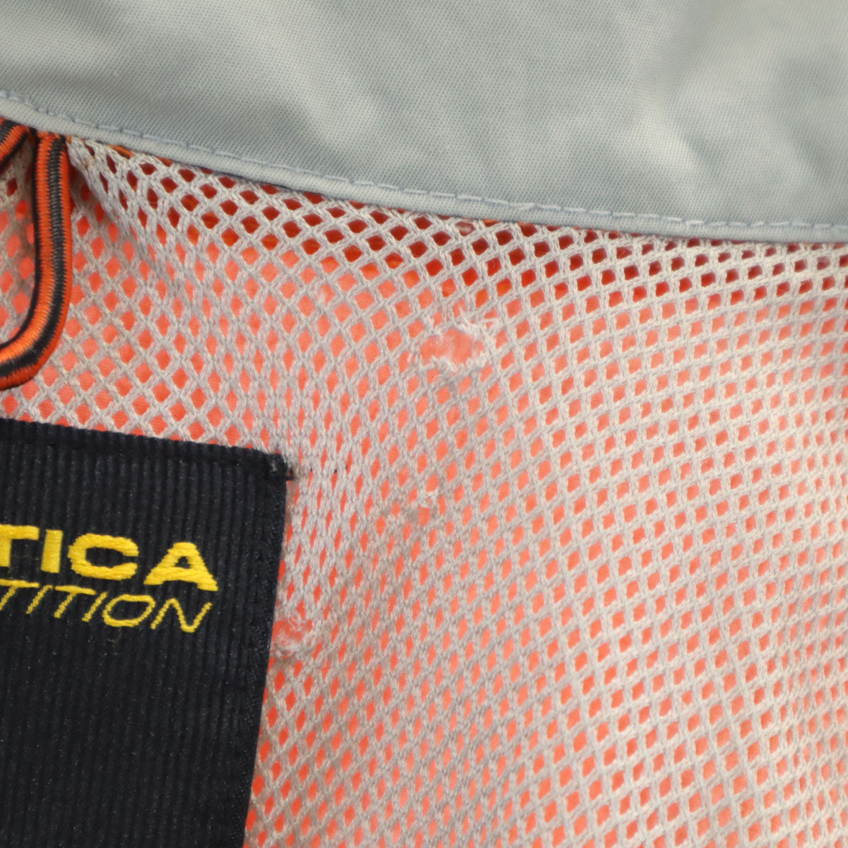 NAUTICA ノーティカ ジャケット XL オレンジ 裏メッシュ メンズ