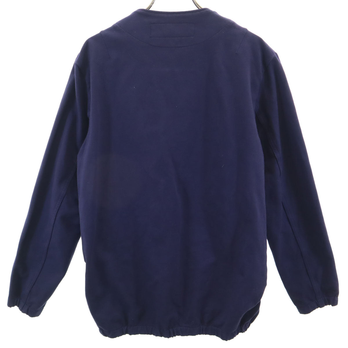BASISBROEK バージスブルック ノーカラージャケット 2 ネイビー メンズ