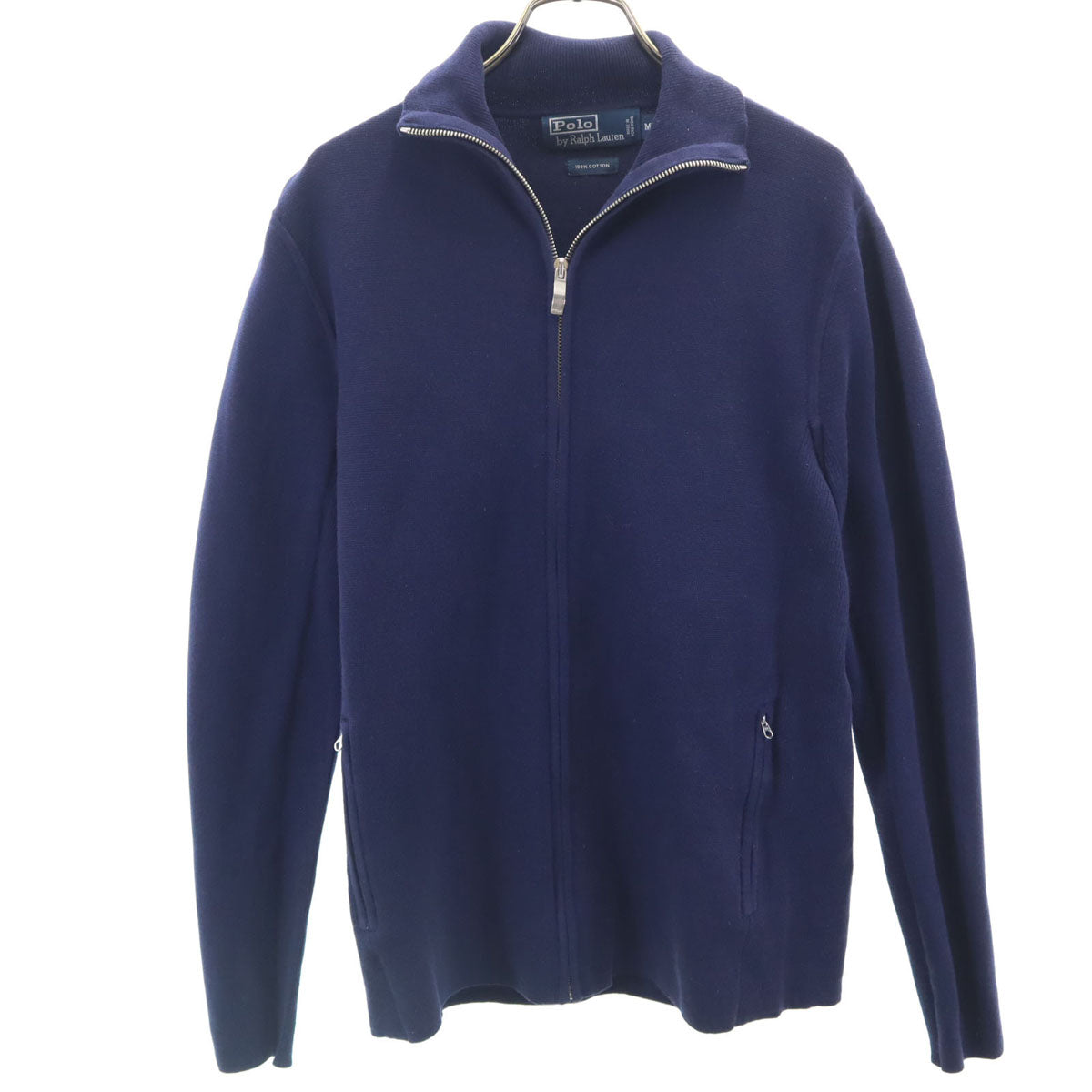 Polo by Ralph Lauren ポロバイラルフローレン ジップ ニットジャケット M ネイビー インパクト21 メンズ