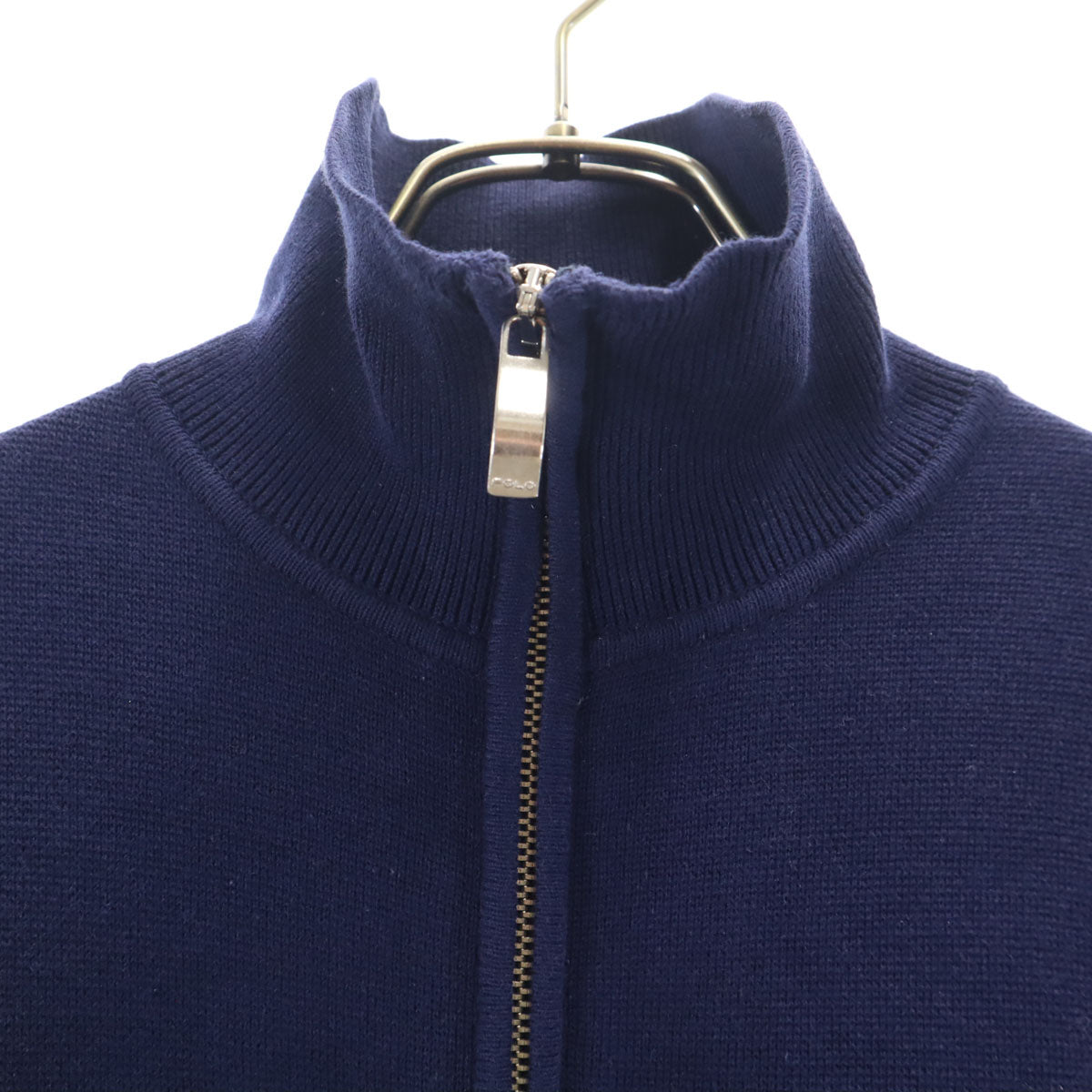 Polo by Ralph Lauren ポロバイラルフローレン ジップ ニットジャケット M ネイビー インパクト21 メンズ