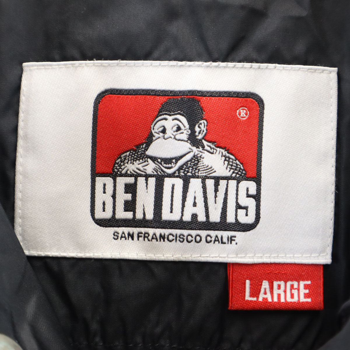 BEN DAVIS ベンデイビス コーチジャケット L ブラック メンズ