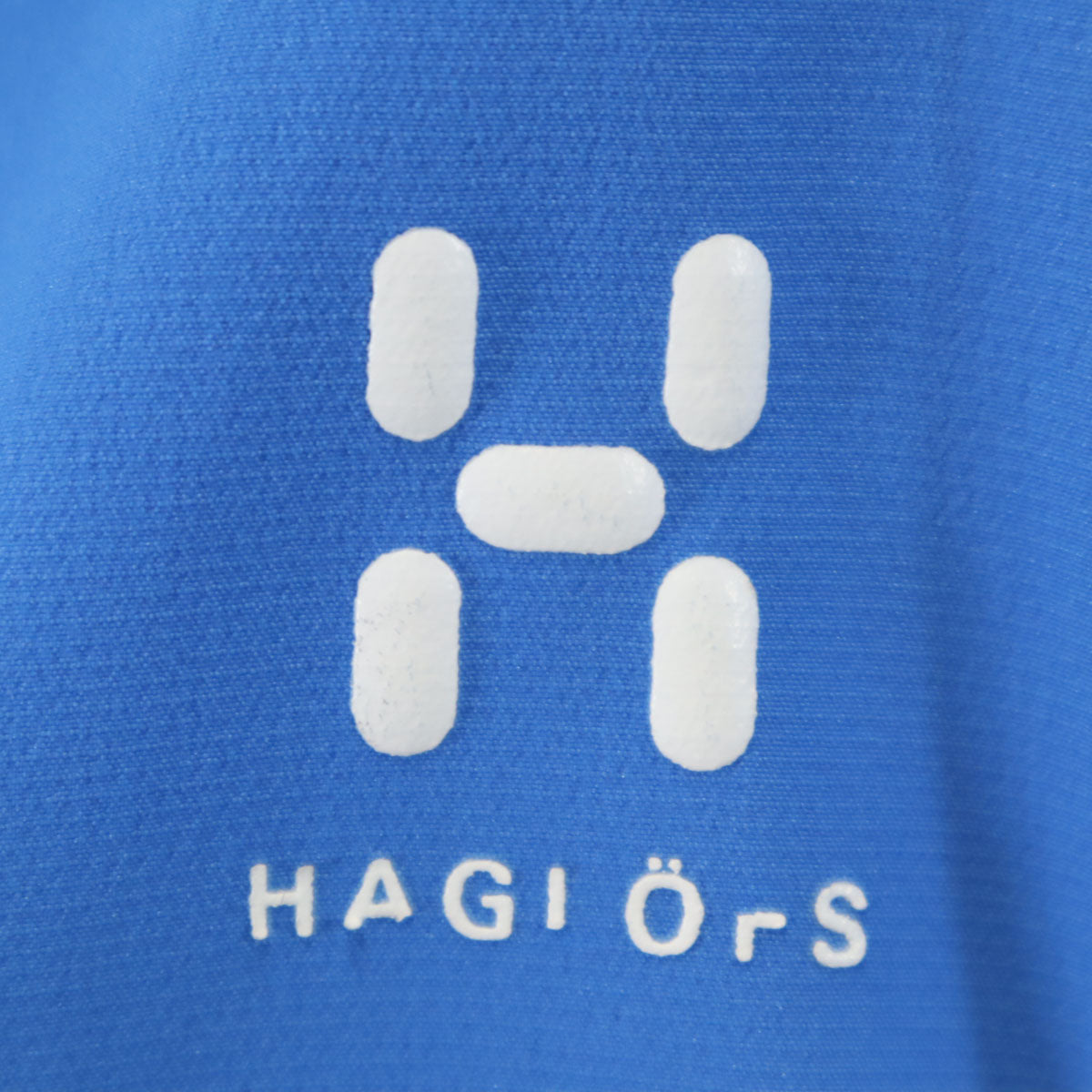 HAGLOFS ホグロフス フードジャケット L ブルー アウトドア メンズ