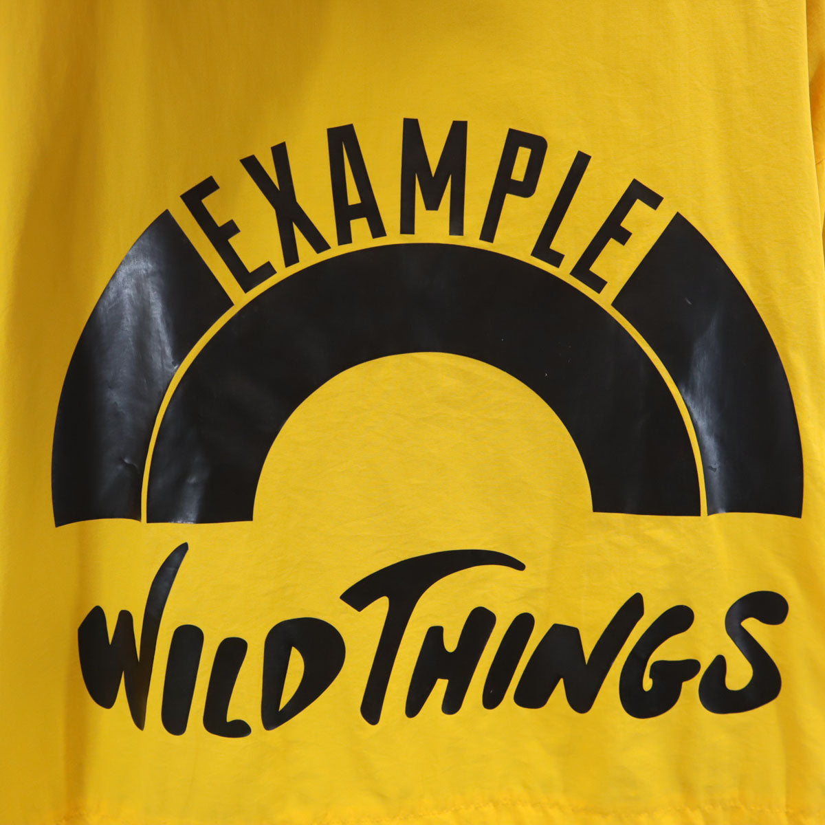 WILDTHINGS ワイルドシングス EXAMPLE ナイロンジャケット L イエロー メンズ