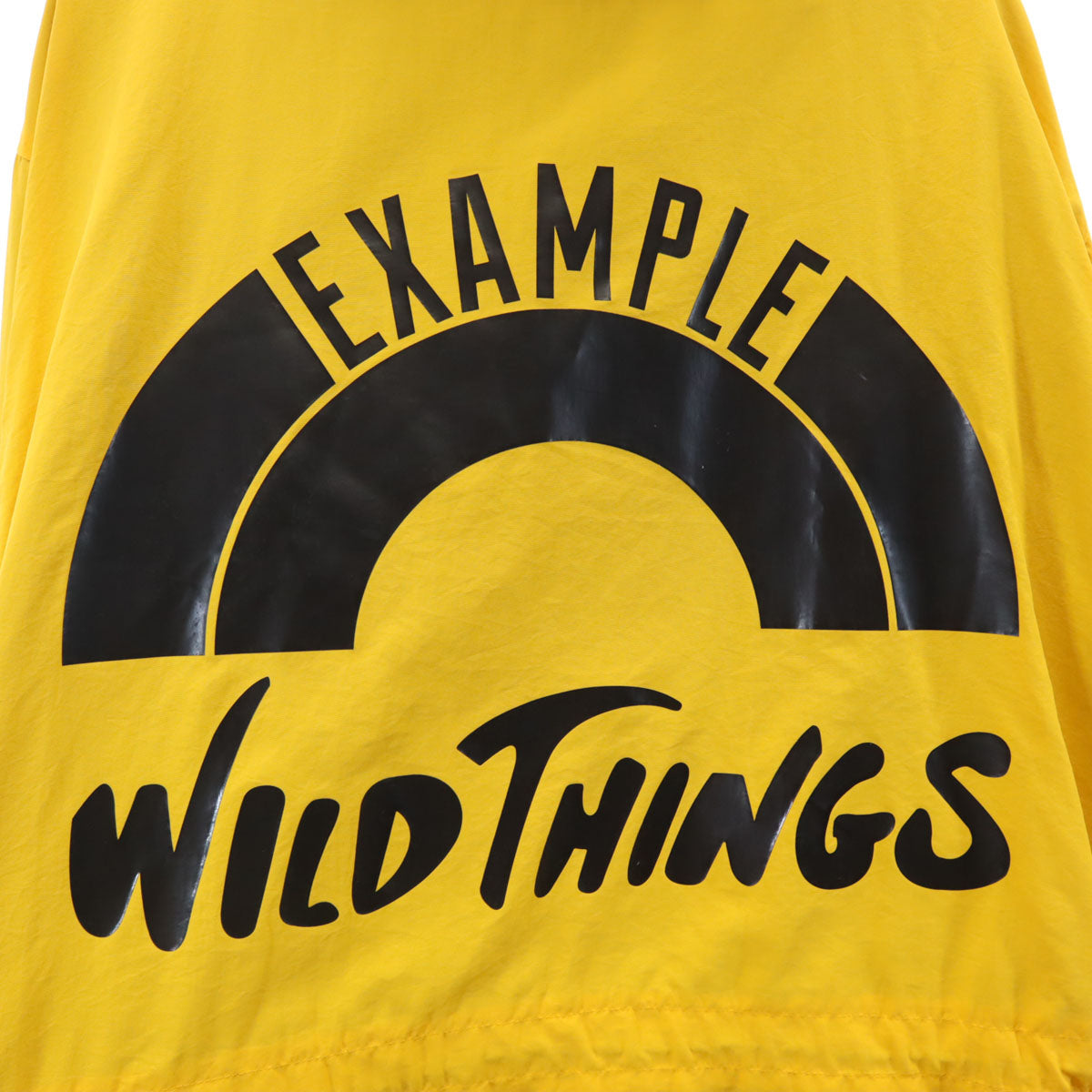 WILDTHINGS ワイルドシングス EXAMPLE ナイロンジャケット L イエロー メンズ