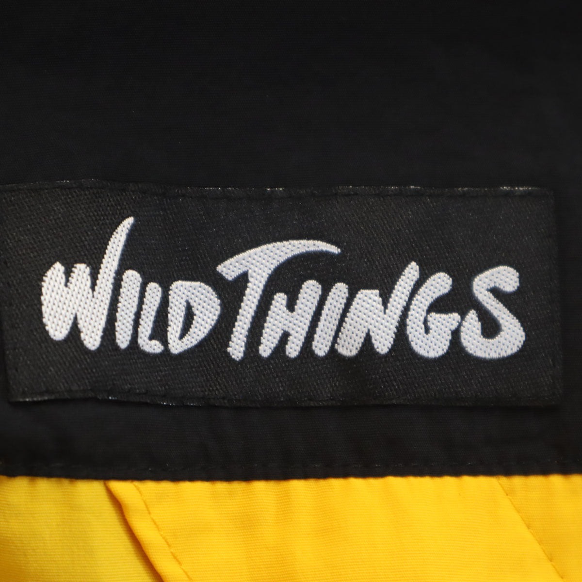 WILDTHINGS ワイルドシングス EXAMPLE ナイロンジャケット L イエロー メンズ