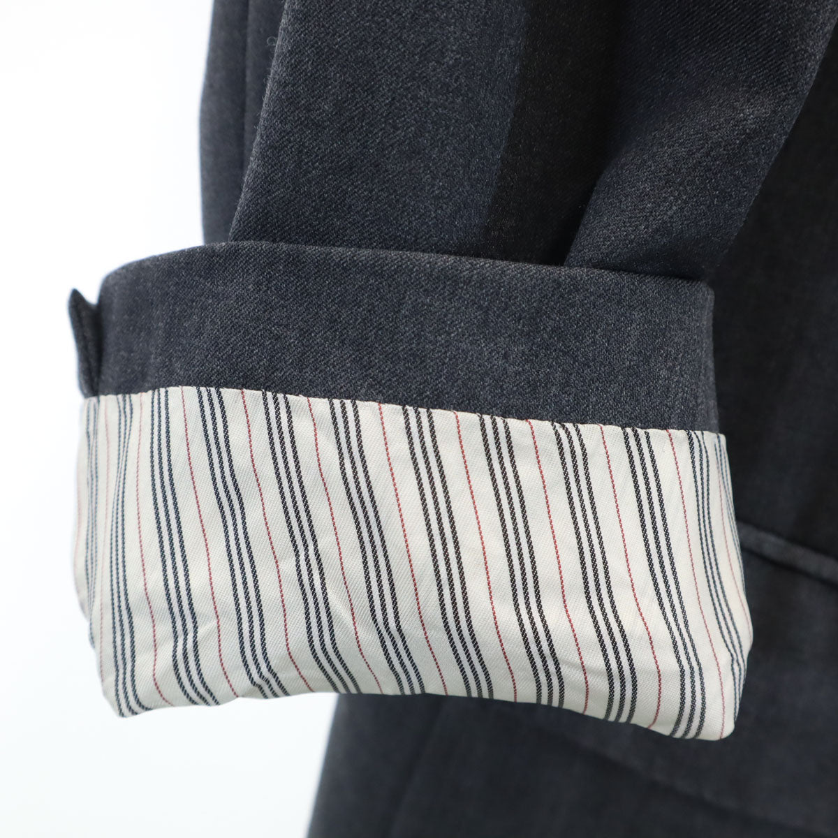 BURBERRY LONDON バーバリーロンドン 日本製 スーツ 上下 セットアップ BB5/BB4 チャコールグレー 三陽商会 メンズ