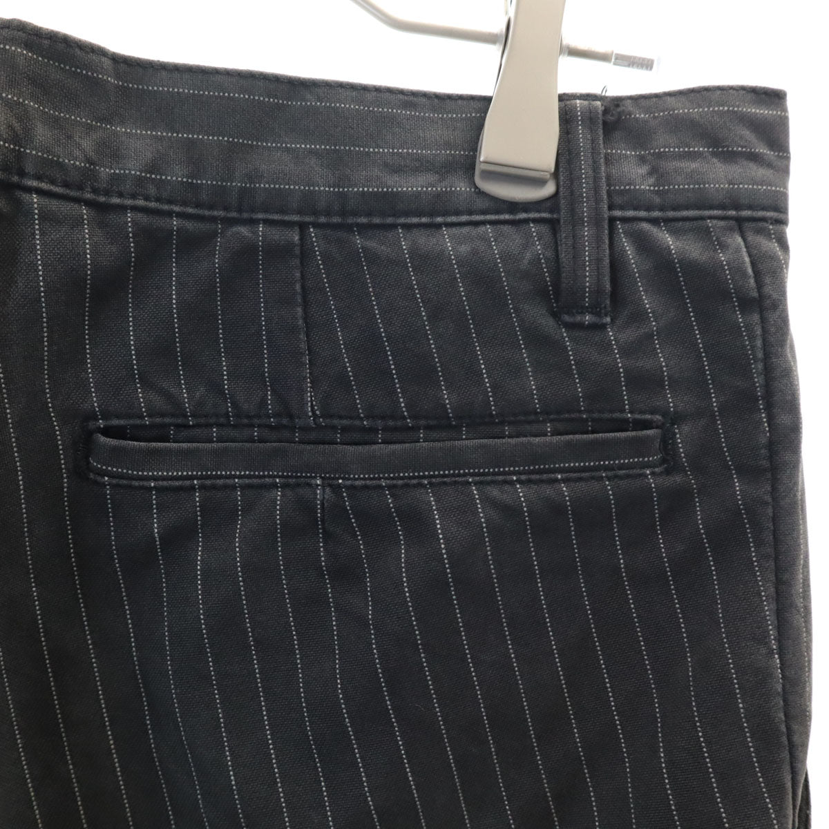 ATTACHMENT アタッチメント 日本製 ストライプ柄 テーラードジャケット 上下 セットアップ 2/1 チャコールグレー メンズ