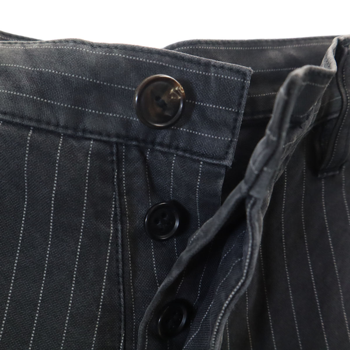 ATTACHMENT アタッチメント 日本製 ストライプ柄 テーラードジャケット 上下 セットアップ 2/1 チャコールグレー メンズ