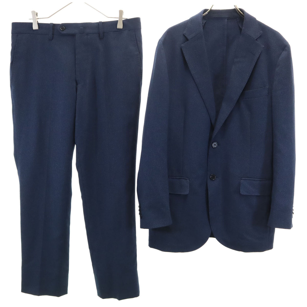 MACKINTOSH PHILOSOPHY マッキントッシュフィロソフィー トロッター スーツ 上下 セットアップ 42R ネイビー メンズ