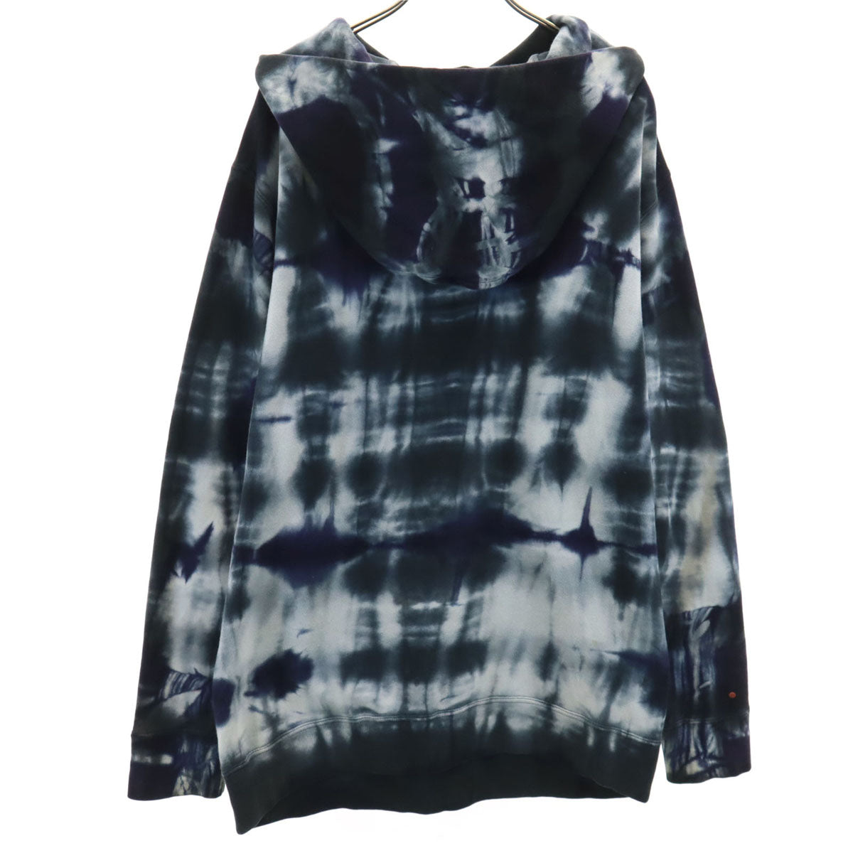 Paul Smith RED EAR ポールスミス レッドイヤー 日本製 タイダイ柄 長袖 スウェットパーカー L ネイビー メンズ